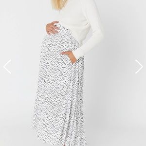 Legoe Heritage Maternity Maxi skirt “Medium”